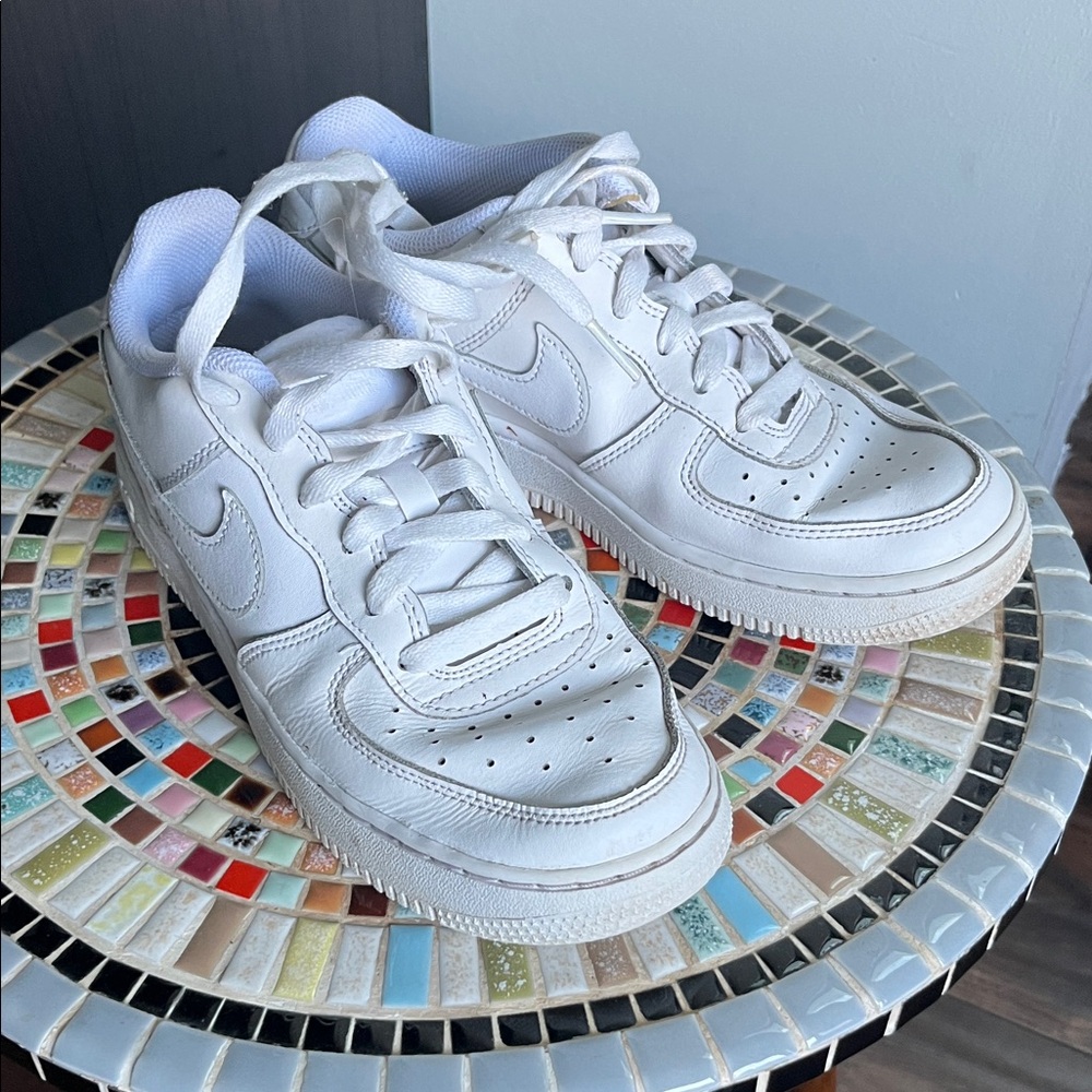 Nike Air Force 1 - All-White Athletic Shoes
